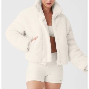 Alo Sherpa snow angel puffer
